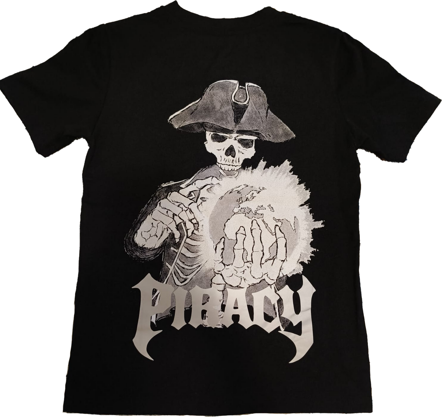 Piracy - Reflective unisex Cotton t-shirt